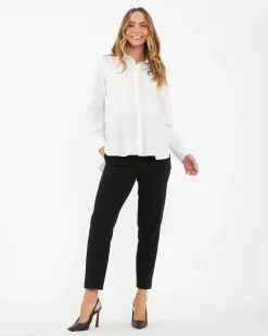 Alexa Classic Crop Pant  Black