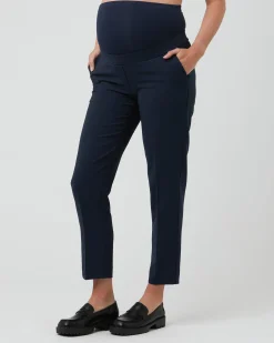 Alexa Classic Crop Pant  Navy