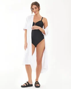 Bandeau One Piece Black