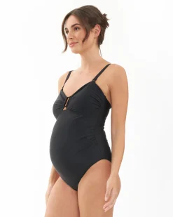 Bandeau One Piece Black