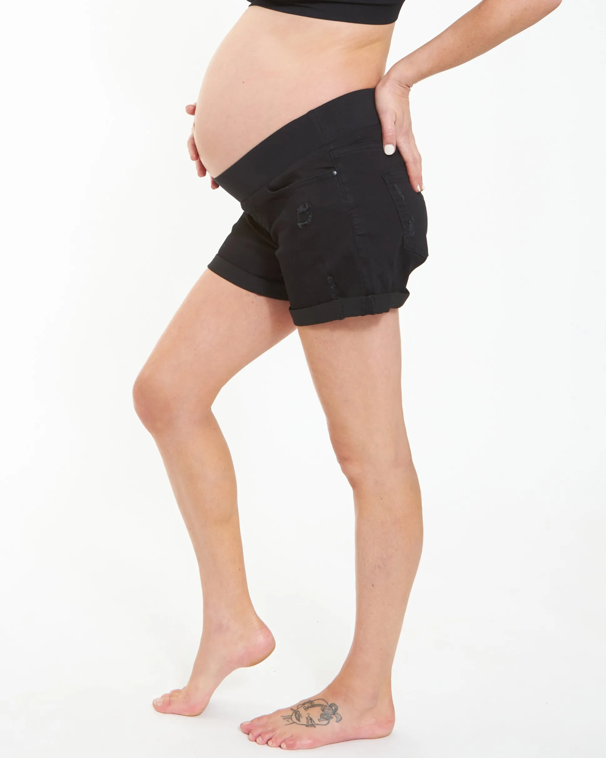 Baxter Boyfriend Short Black