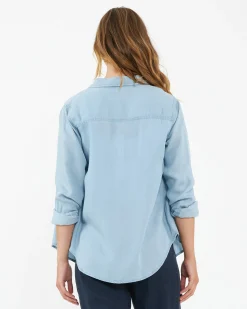 Bec Chambray Shirt  Clean Fade