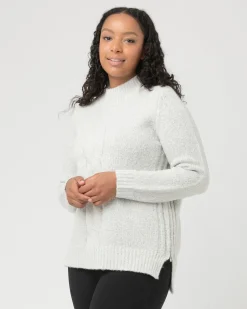 Cable Nursing Knit Snow