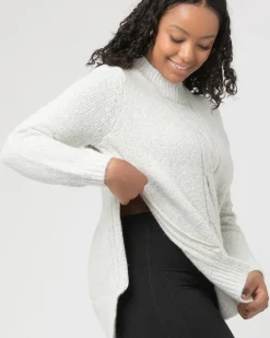 Cable Nursing Knit Snow