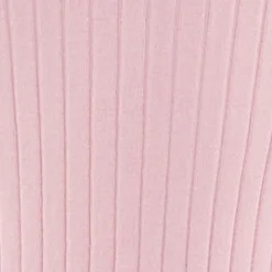 Carmen Rib Knit Dress  Pink