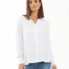 Clara Relaxed Shirt  White