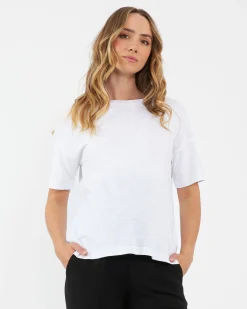 Claud Tee  White