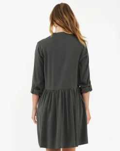 Demi Tencel Dress  Olive