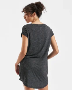 Dreamy Lounge Nursing Dress  Granite