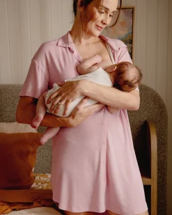 Dreamy Night Shirt Dusty Pink
