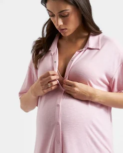 Dreamy Night Shirt Dusty Pink