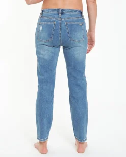 Dylan Distressed Jean  Blue