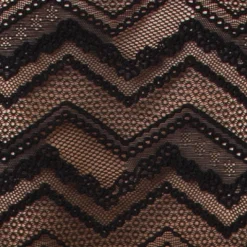 Eve Lace Nursing Dress Black