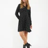 Fifi Shirt Dress  Black