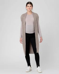 Heather Relaxed Vest Mocha