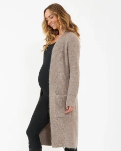 Helen Knit Cardigan Mocha