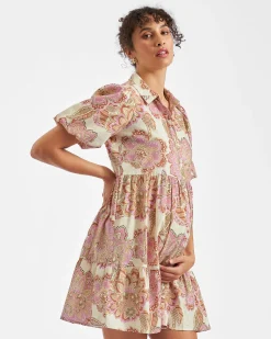Hope Linen Dress  Natural