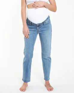 Hunter Over Bump Crop Jean Vintage Wash