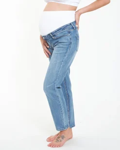 Hunter Over Bump Crop Jean Vintage Wash