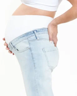 Hunter Over Bump Crop Jean Clean Fade