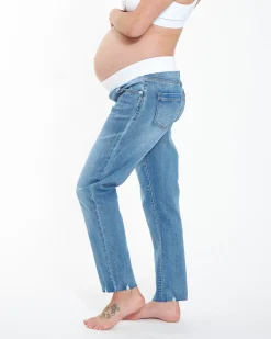 Jamie Raw Edge Jean Vintage Wash