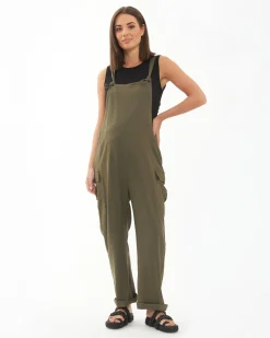 Jodie Ruched Rib Tank  Black