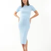 Johnnie Knit Skirt Sky Blue