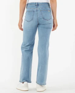 Kyle Wide Leg Jean Light Blue