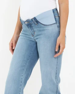 Kyle Wide Leg Jean Light Blue