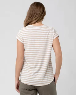 Lionel Nursing Tee Natural /White
