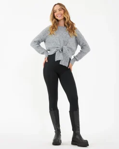 Luxe Knit Body Suit Black