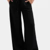 Marlow Shirred Pant Black