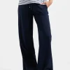 Marlow Shirred Pant Navy