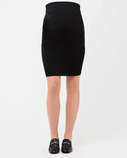Mia Plain Skirt Black