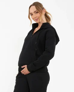 Nicky Nursing Hoodie  Black