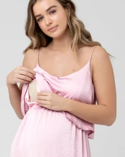 Nursing Slip Dress Pink