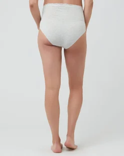 Organic Cotton Full Briefs Silver Marle