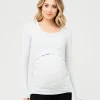 Organic Nursing Top Silver Marle