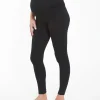 Organic Over Bump Legging Black