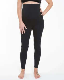 Organic Over Bump Legging Black