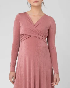Portia Nursing Dress Rouge