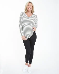 Rebel Ankle Grazer Jegging Black