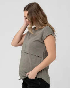 Richie Nursing Tee Moss