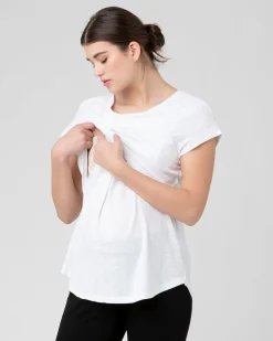 Richie Nursing Tee White