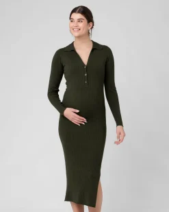 Sammy Knit Polo Dress  Ivy