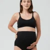 Seamless Nursing Bra Black