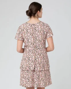 Sophia Layered Dress  Black