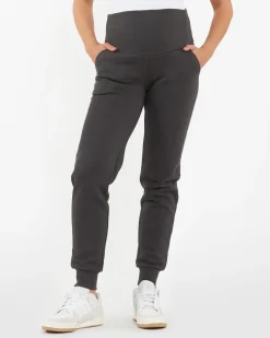 Taylor Over Tummy Joggers  Slate