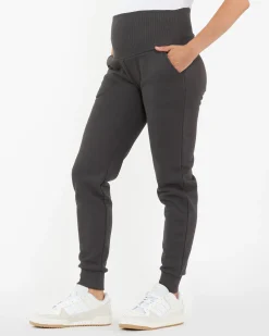 Taylor Over Tummy Joggers  Slate