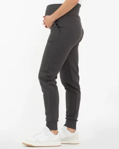 Taylor Over Tummy Joggers  Slate